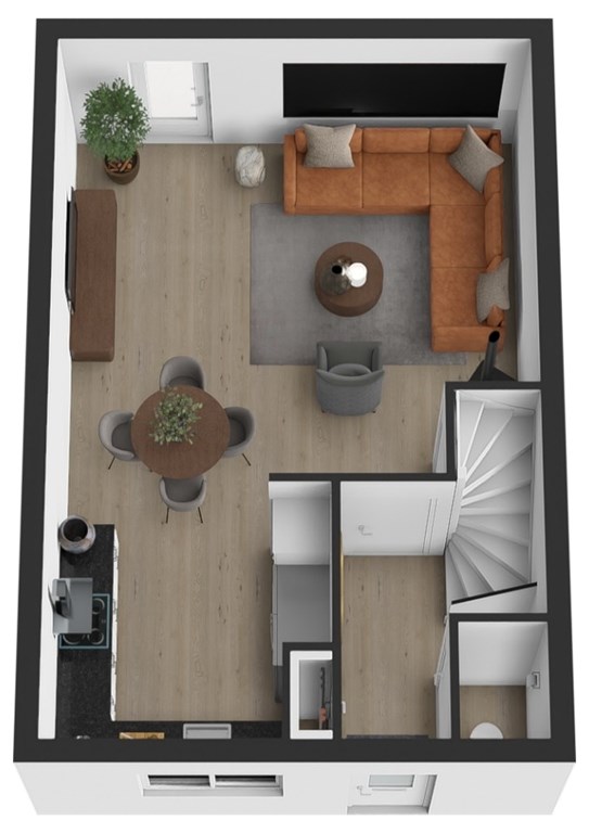 mediumsize floorplan